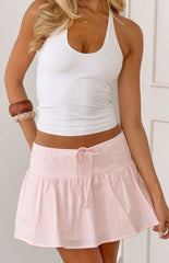 Marissa Pink Mini Skirt
