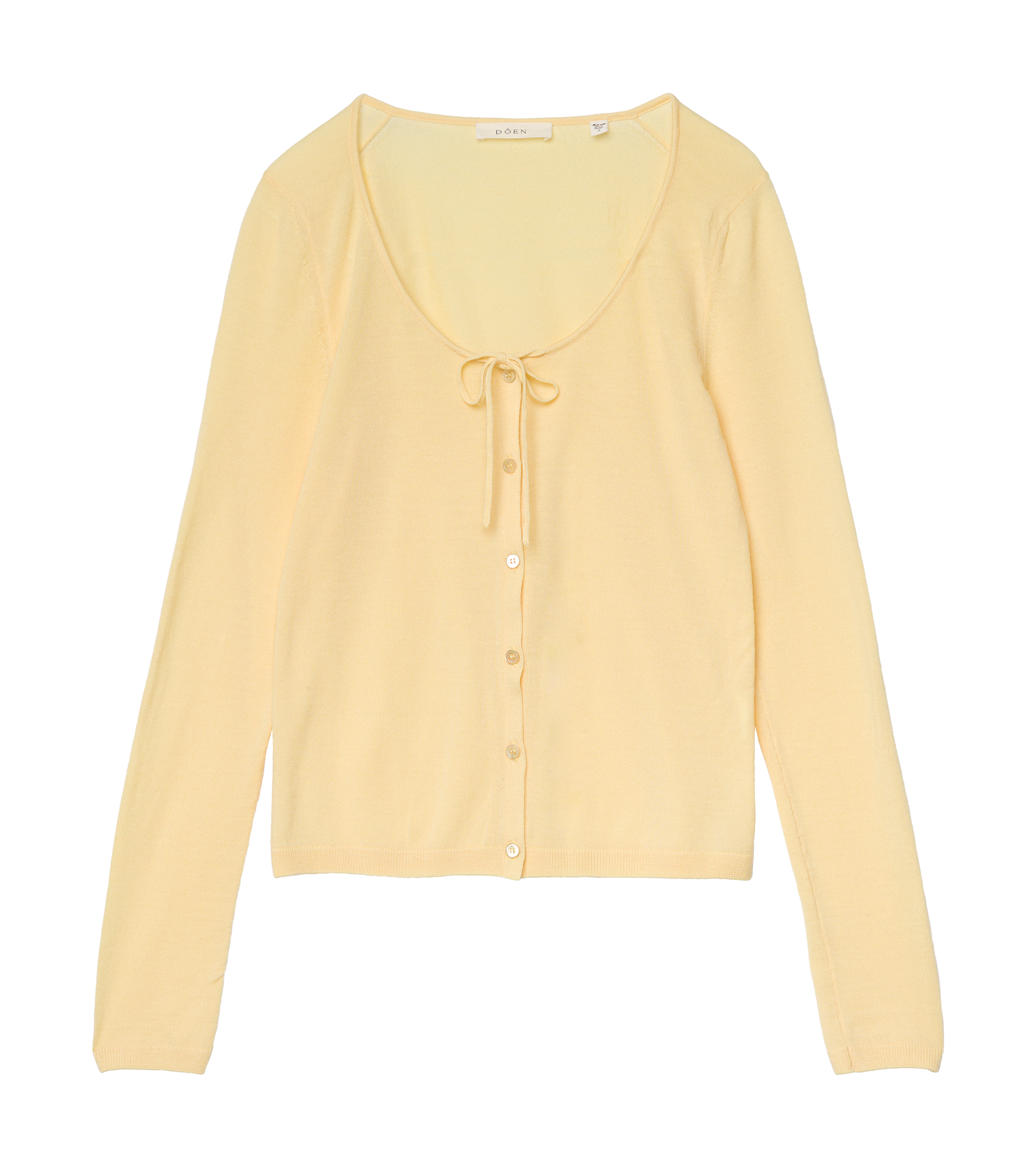 NAIDA CARDIGAN -- CITRONE