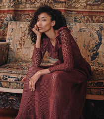 NORÈNE DRESS -- VIEUX ROSE
