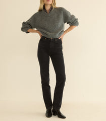 ONDINE JEAN -- COAL BLACK WASH
