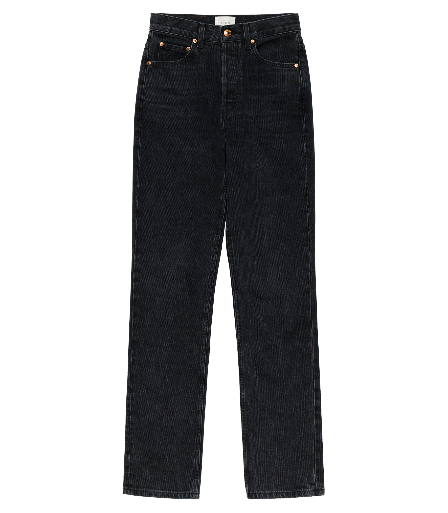 ONDINE JEAN -- COAL BLACK WASH