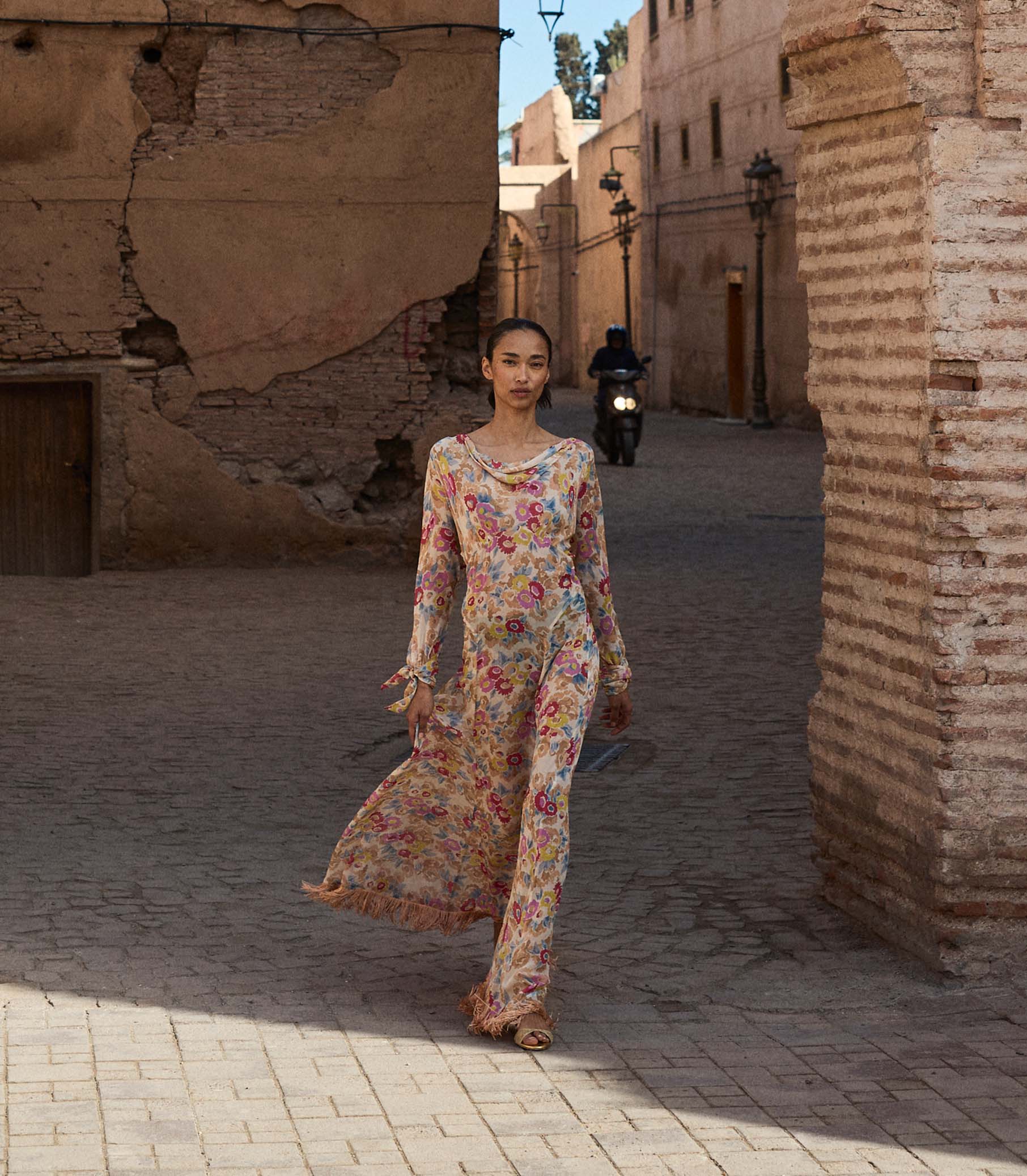 OPHELIA DRESS -- JARDIN DE CAMELIAS