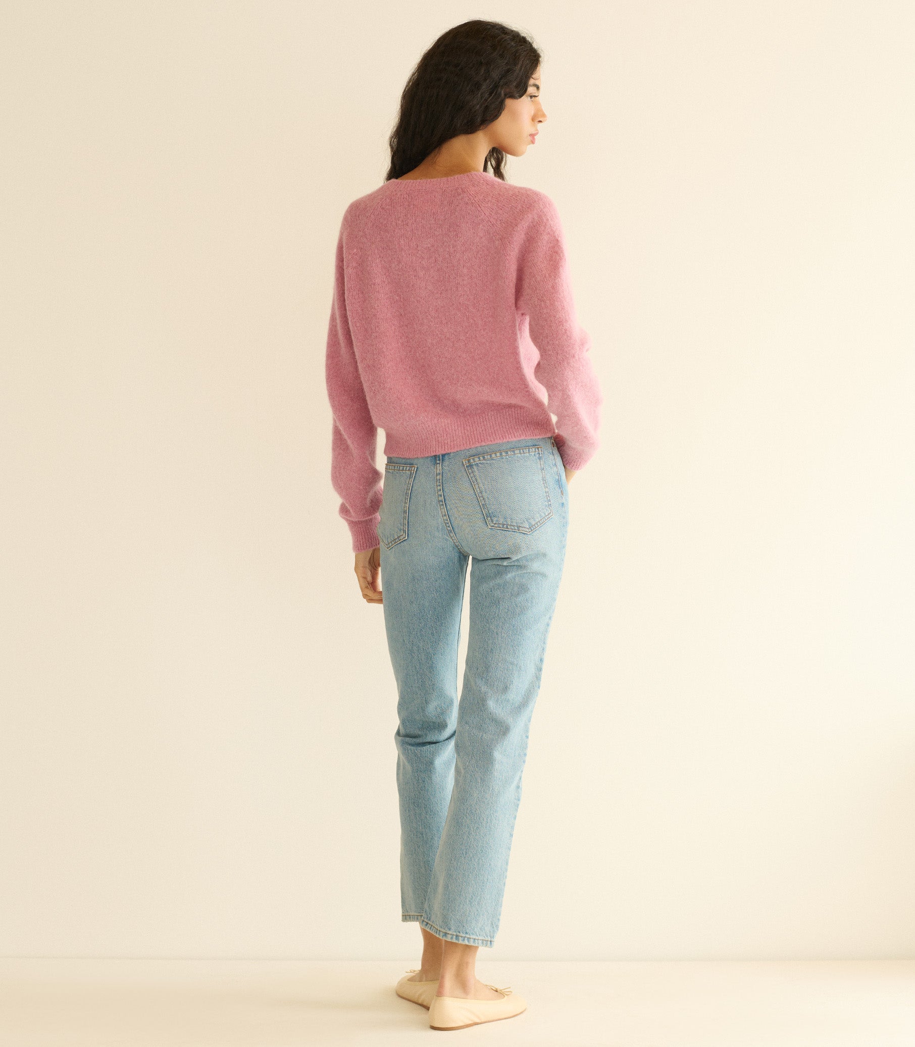 PETRA CARDIGAN -- ROSEBUD