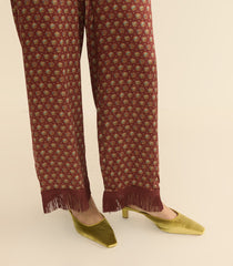 PICA MULE -- GOLD PANNE VELVET