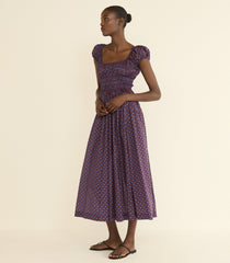 QUINELLE DRESS -- MENORCA FOULARD