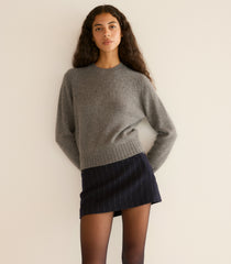RAINA SKIRT -- MARIANNE PINSTRIPE