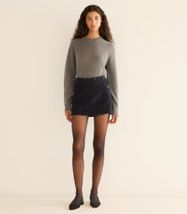 RAINA SKIRT -- MARIANNE PINSTRIPE