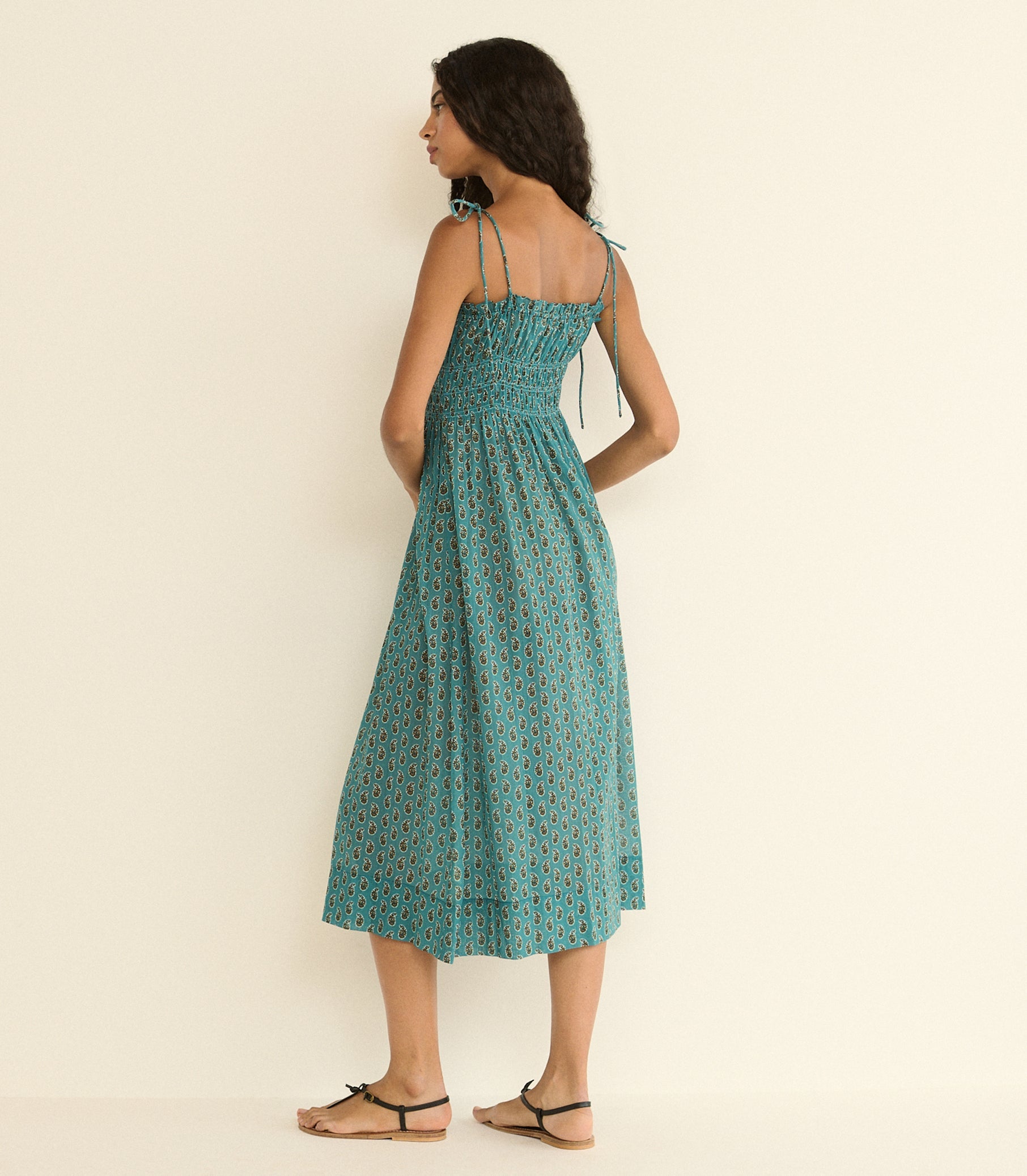 RHODA DRESS -- ALBA PAISLEY