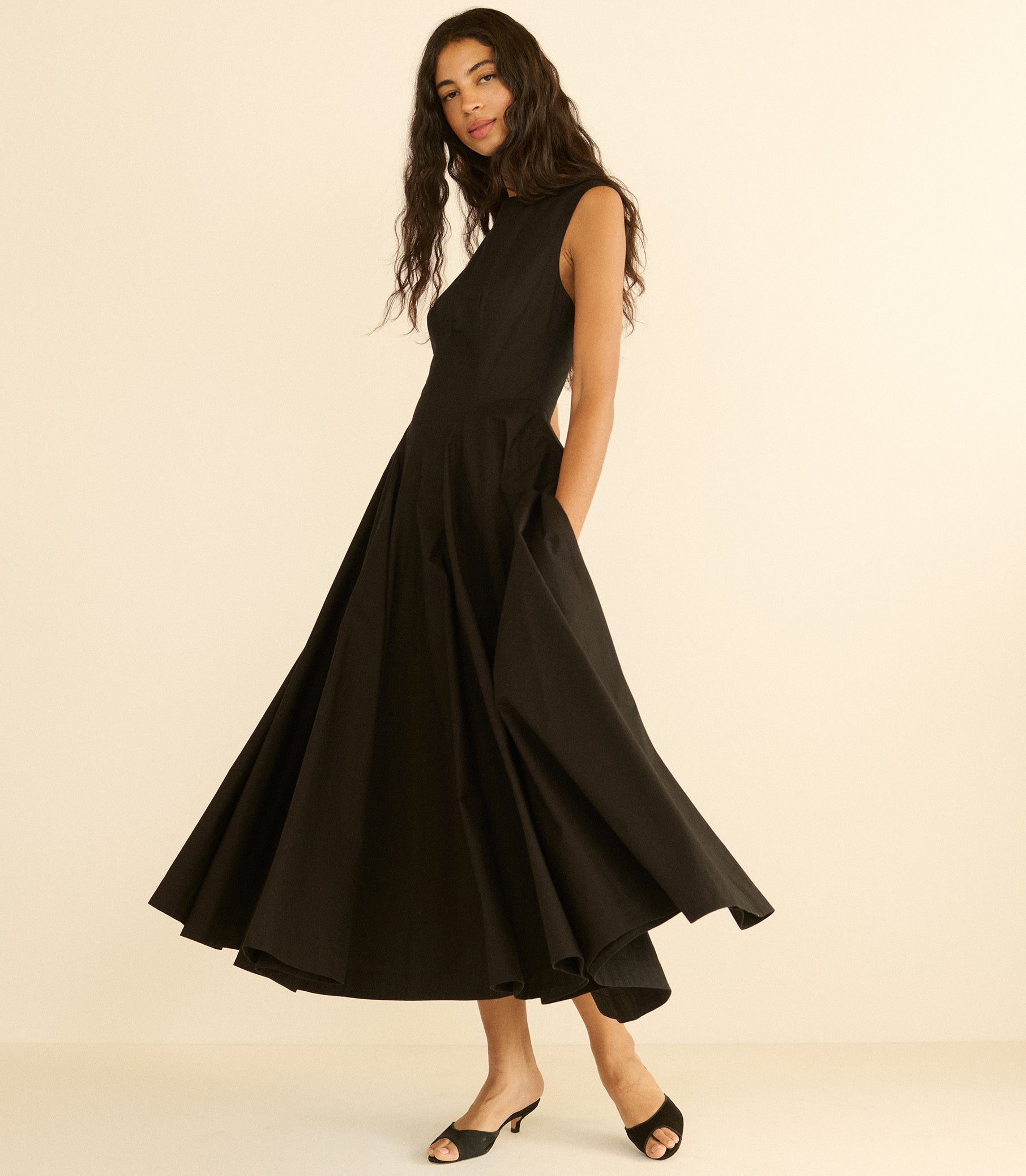 RIVIÈRE DRESS -- BLACK