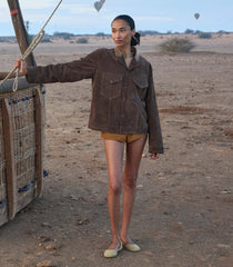 SEDONA SUEDE SHORT -- BARREL