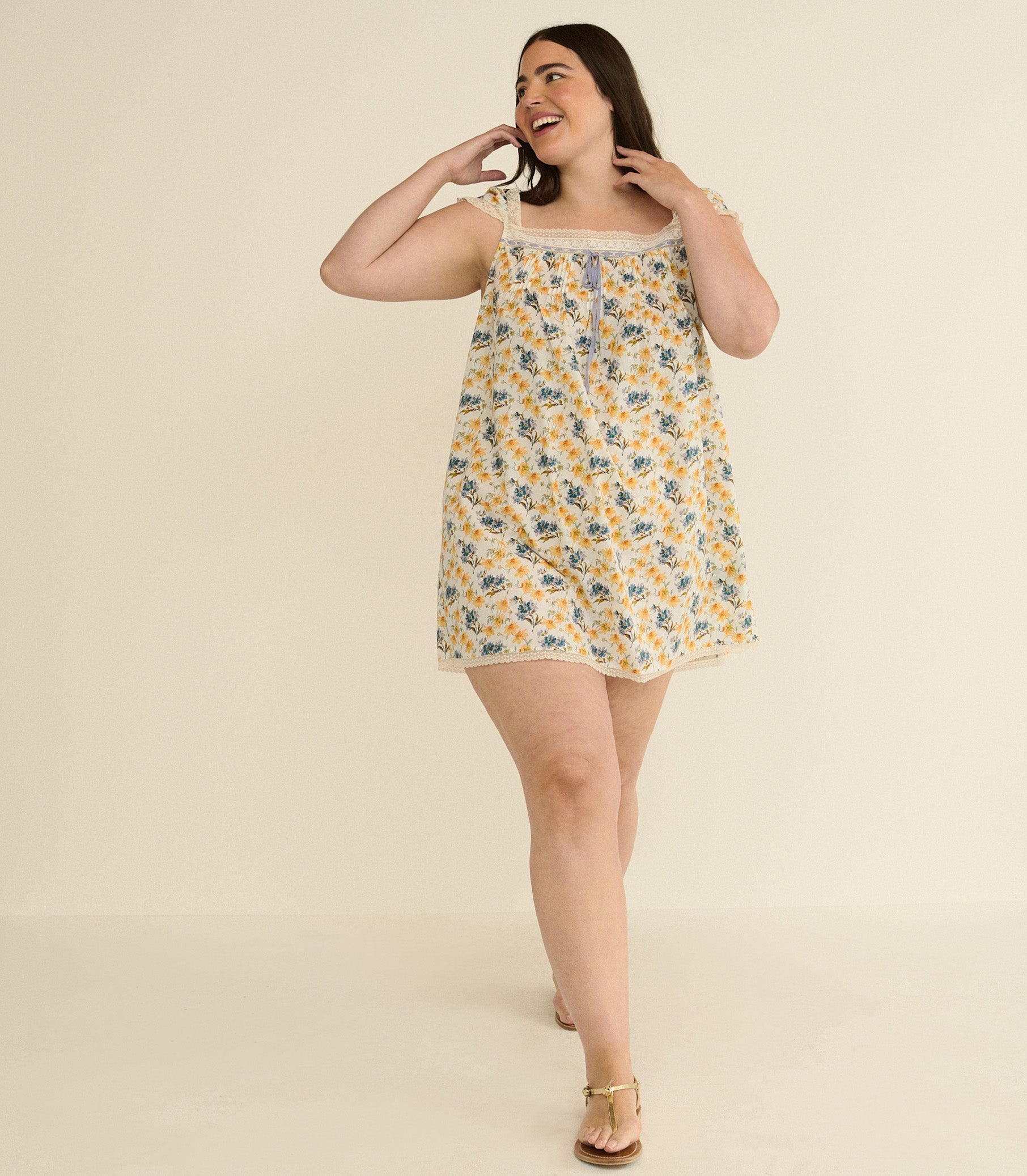 SIRONA DRESS -- NARCISSUS BLOOM