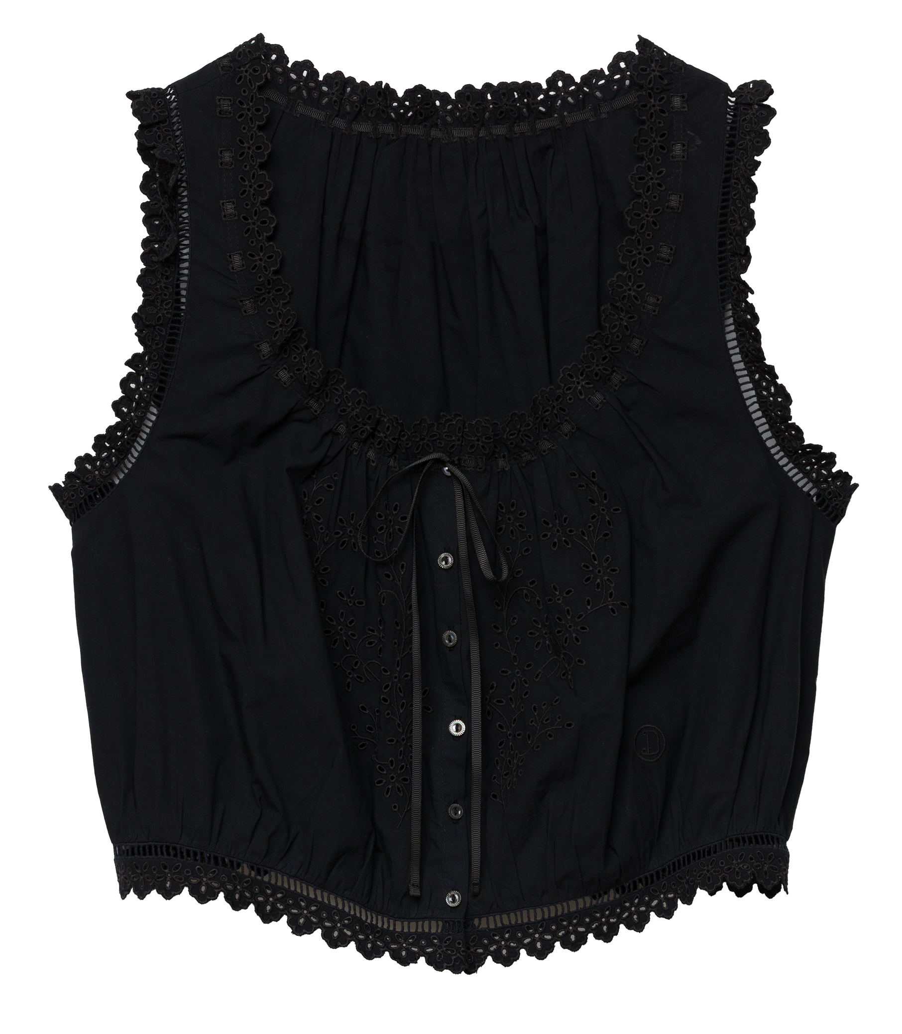 TRAVELER TOP -- BLACK