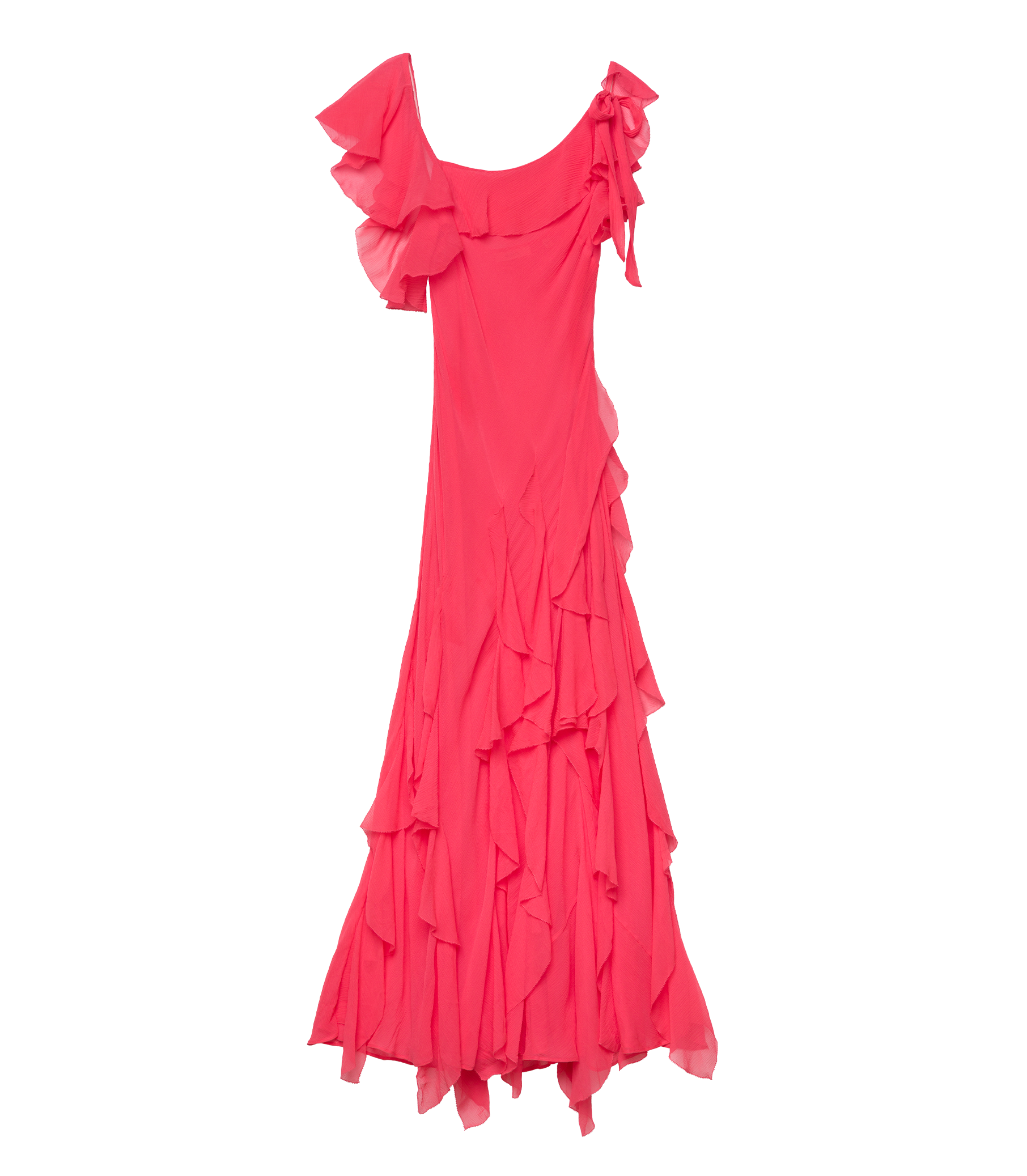 ZELIA DRESS -- BOUGAINVILLEA