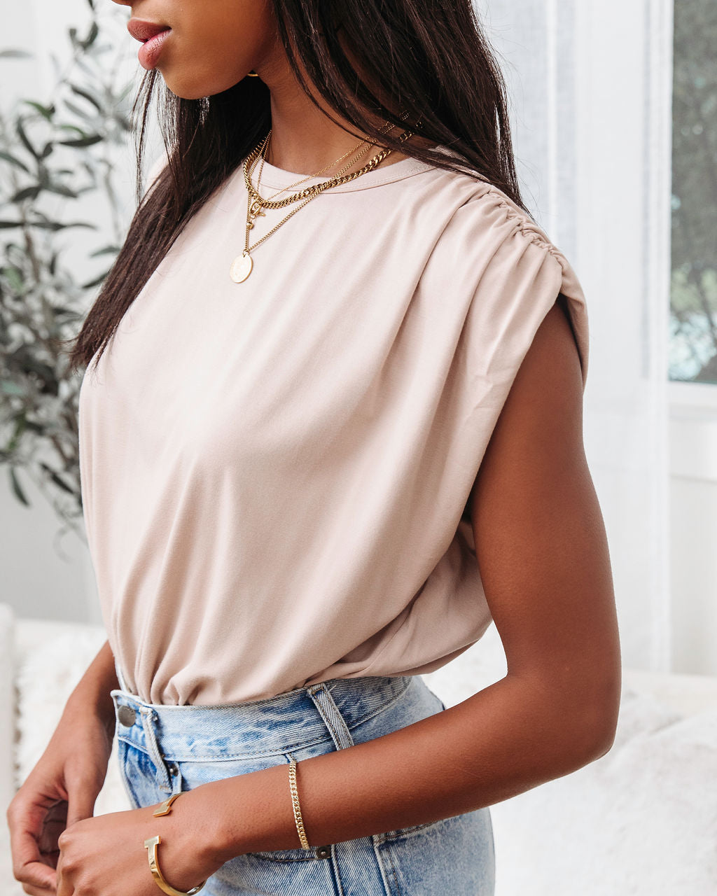 Romi Crew Neck Bodysuit